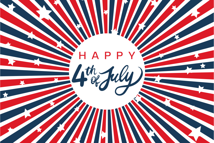 Happy 250th, America! We will be closed Saturday and Sunday.