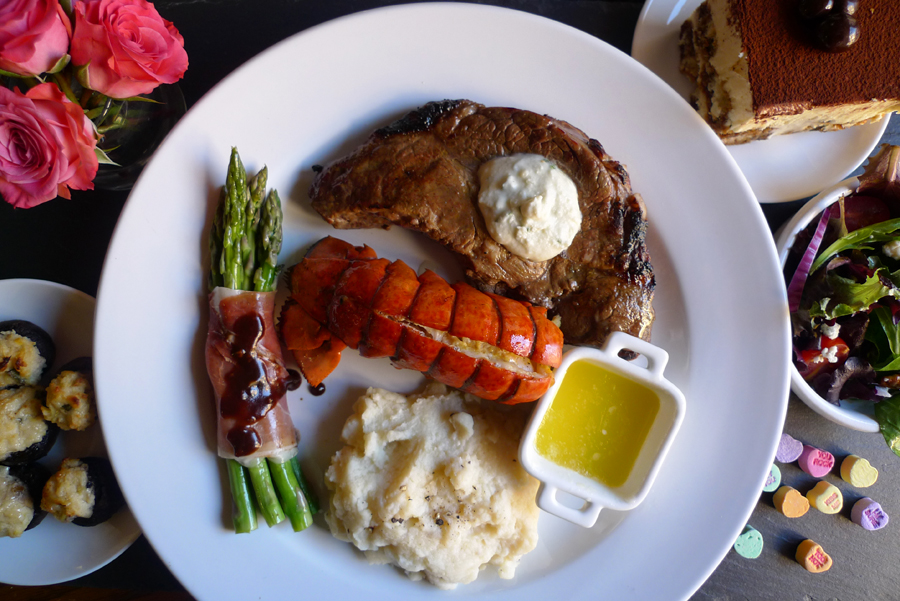 NY Strip and Lobster 